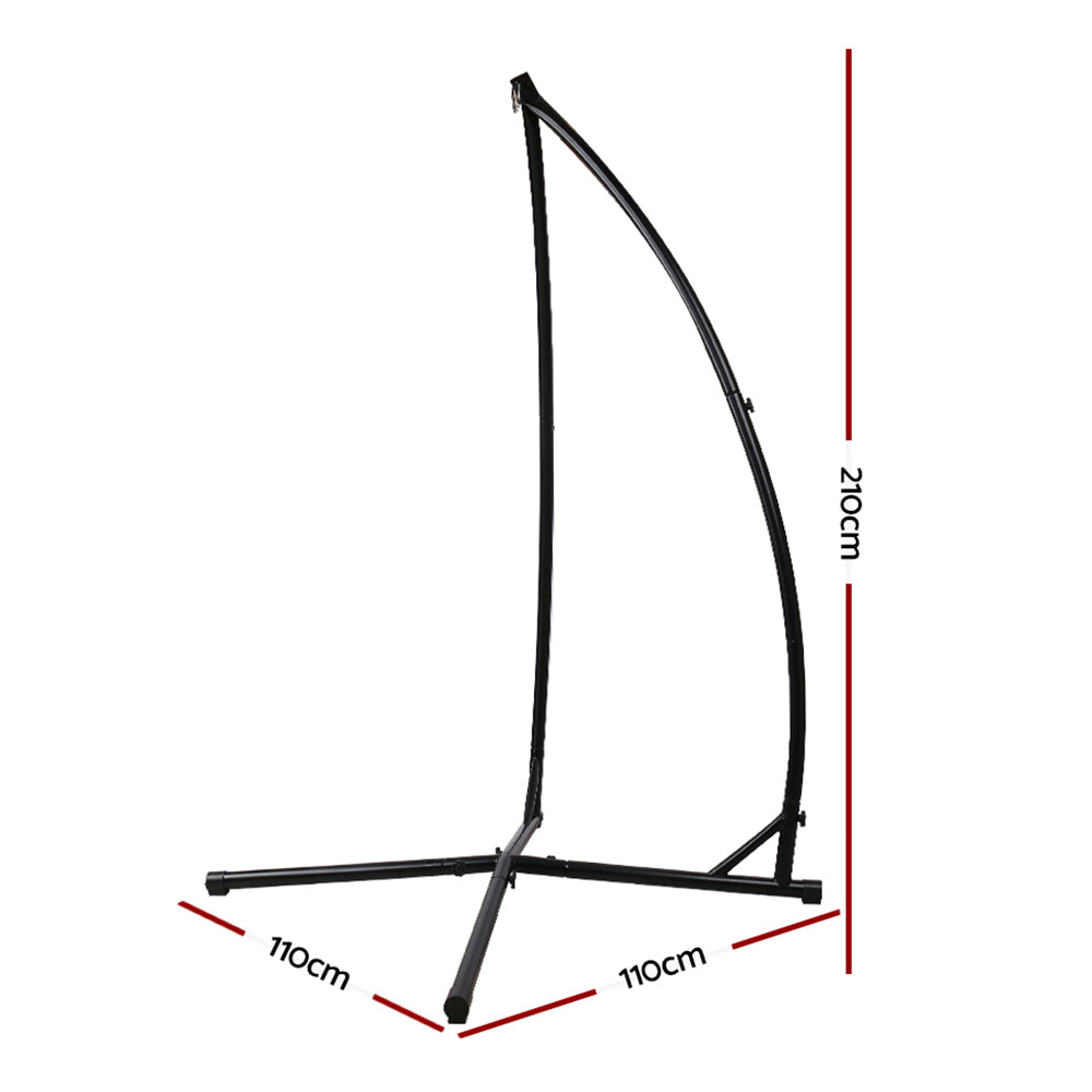 Armadale Outdoor Hammock A Shape Steel Frame